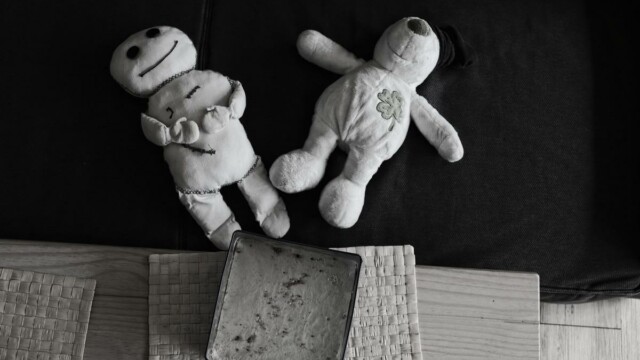 P: "Uff ja, ich auch. Ich werde ganz bestimmt keine Kekse mehr essen. Also für mindestens 10 Minuten nicht!"