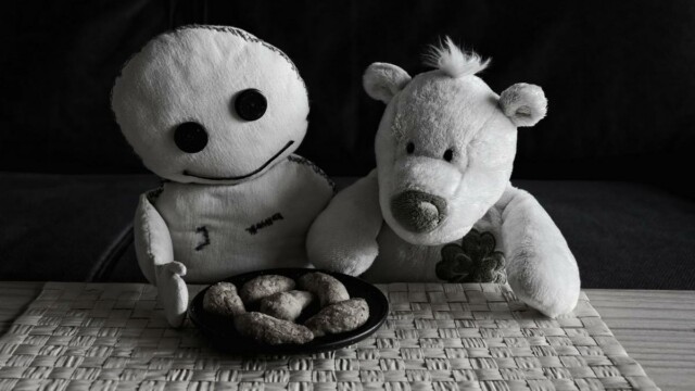 Polsterbär: "Ok, gibb mal ein oder zwei rüba."